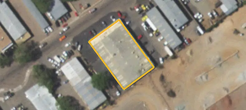 Industrial Warehouse Unit with Roll-Up Doors