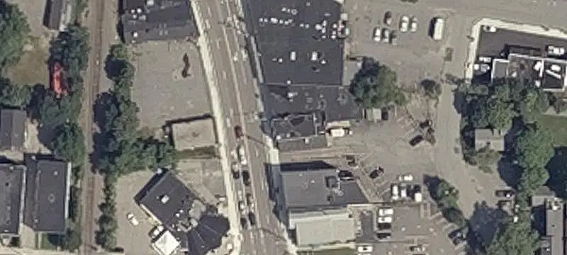 Brick Retail Building