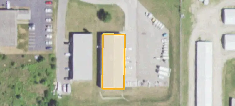 Manufacturing Building with Outdoor Yard