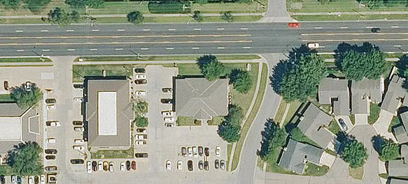 Freestanding Brick Office Building