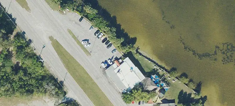 Waterfront Restaurant With Dock