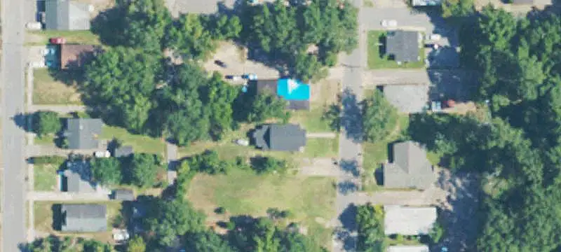 Duplex With New Roof