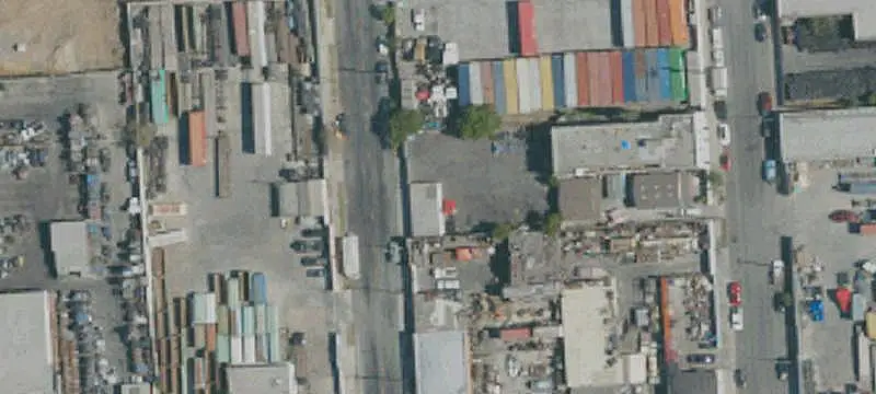 Paved and Fenced Industrial Land