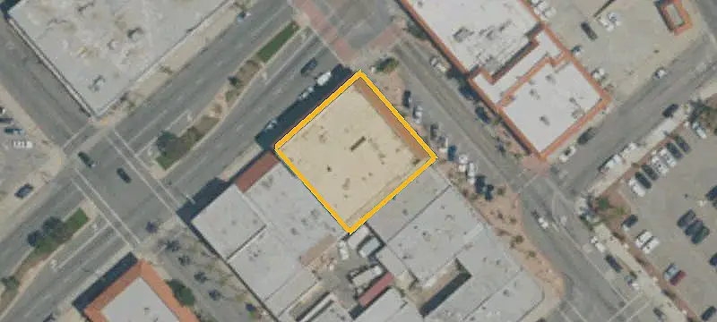Signalized-Corner Mixed-Use Property
