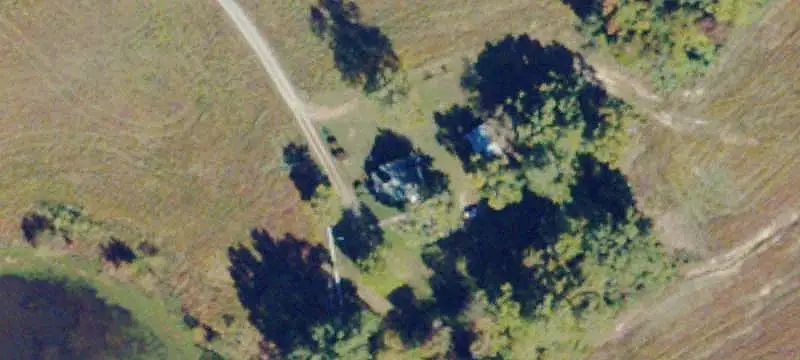 Farm with Farmhouse and Pond