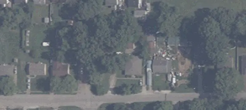 Brick Duplex with Corner Lot