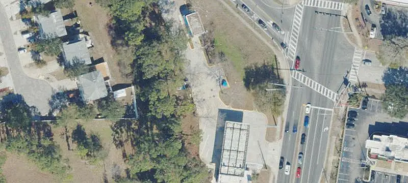 Vacant Gas Station Site