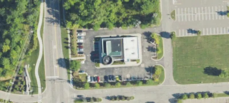 Freestanding Mixed-Use Building with Drive-Through
