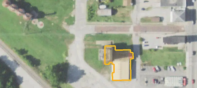 Warehouse with Grain Elevator
