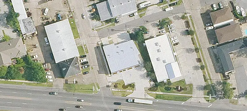 Renovated Strip Mall with Pylon Signage