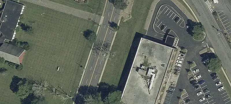 Bank Building with Drive-Through