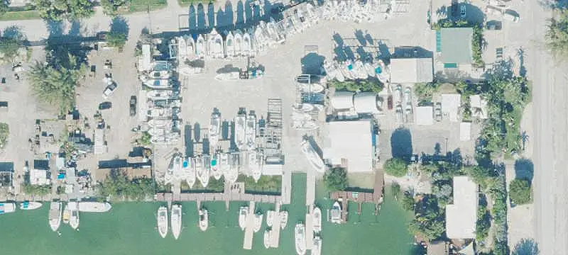 Waterfront Marina With Boat Rental Business