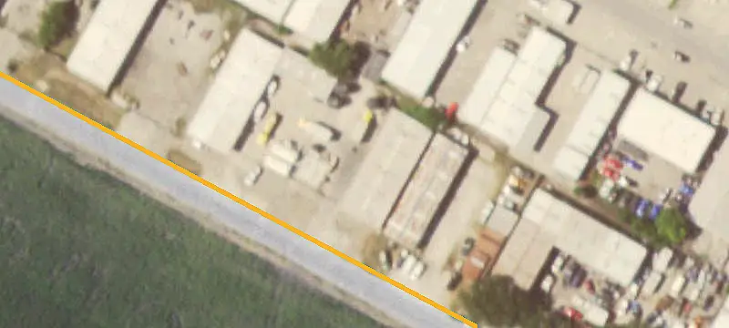 Warehouse with Fenced Work Yard