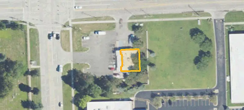 Bank Branch with Drive-Through Lanes