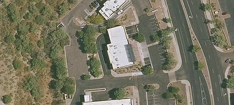 Bank Building with Drive-Through