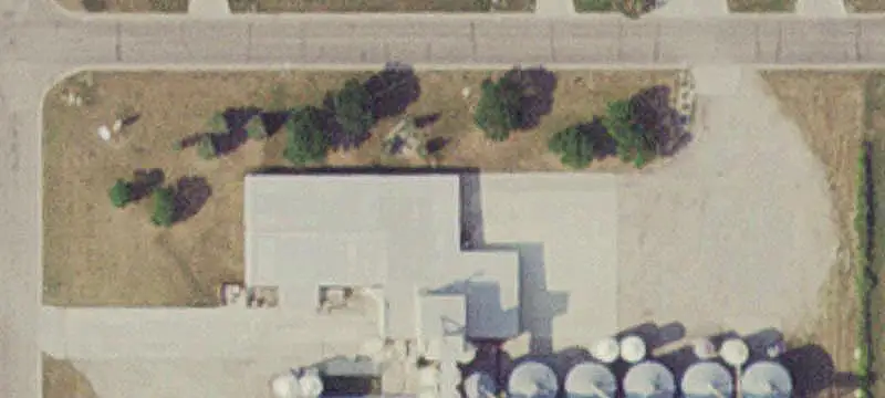 Warehouse with Grain Storage