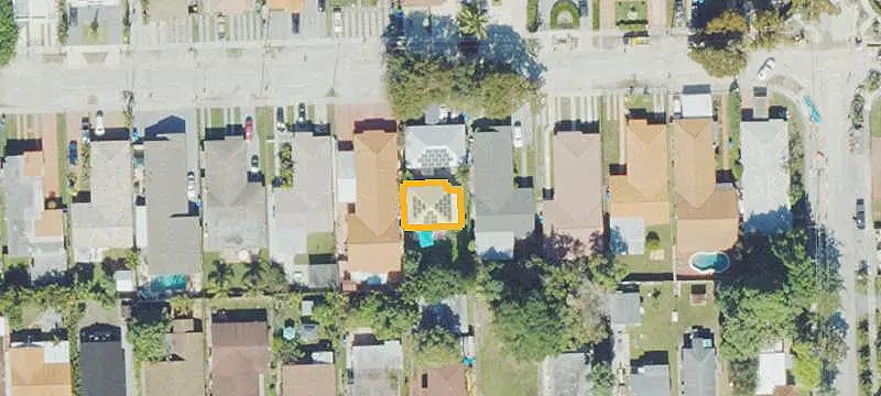 Triplex with Solar Panels
