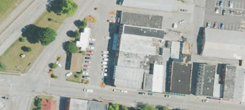 Brick Mixed-Use Building