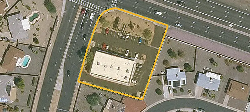 Hard-Corner Shopping Center