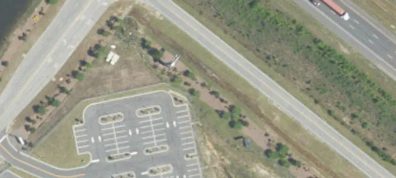 Fenced Commercial Land
