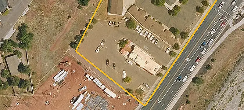 Commercial Land with Existing Structure