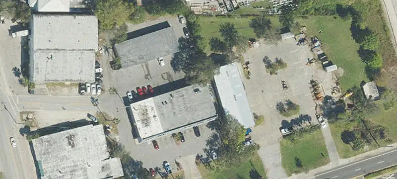 Retail Strip Center with Warehouse