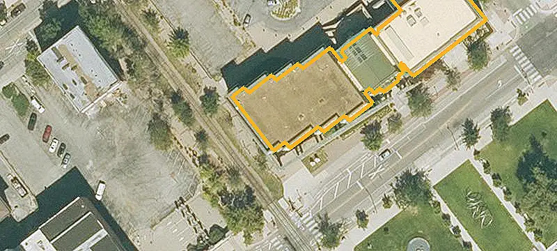 Modern Office Suites Connected to Skywalk