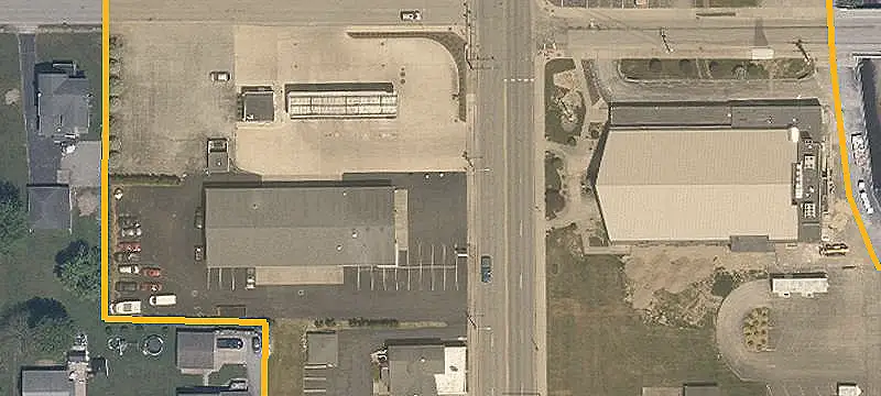 Auto Shop With Drive-In Doors