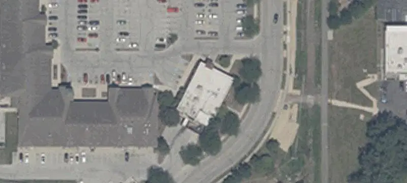 Signalized-Corner Shopping Center