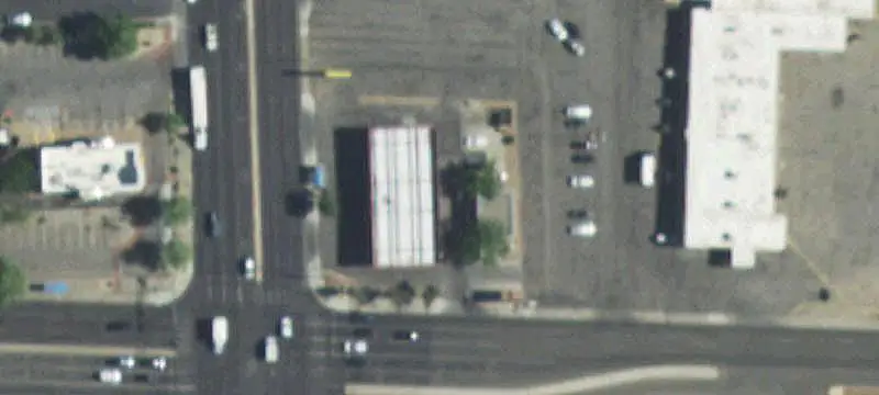 Signalized-Corner Gas Station