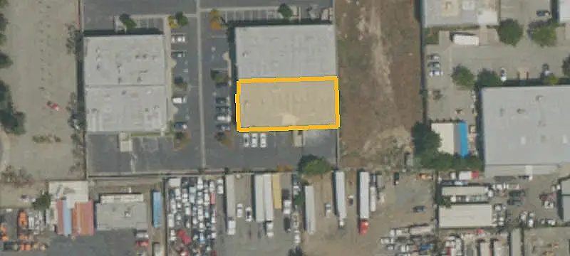 Warehouse with Fenced Yard