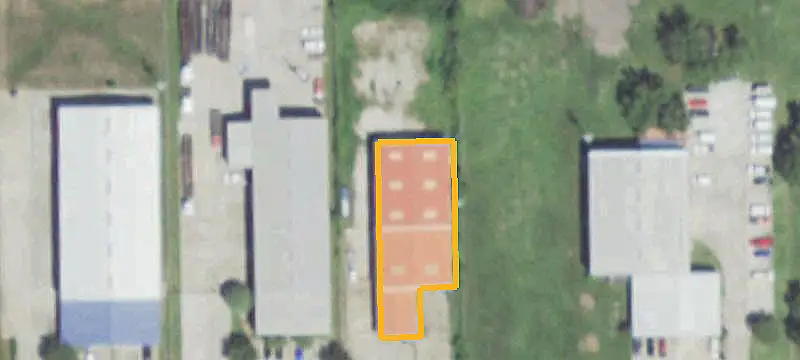 Warehouse with Fenced Yard