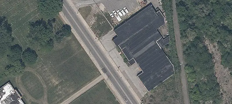 Warehouse with Fenced Storage