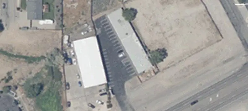 Strip Mall with New Roof