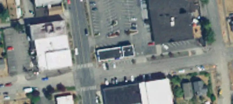 Corner-Lot Restaurant Building