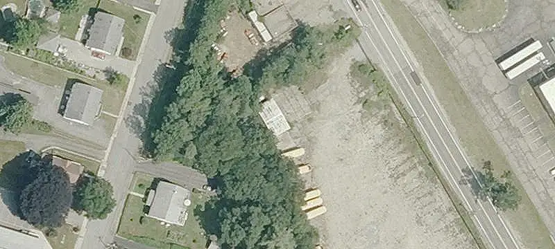 Fenced Commercial Land