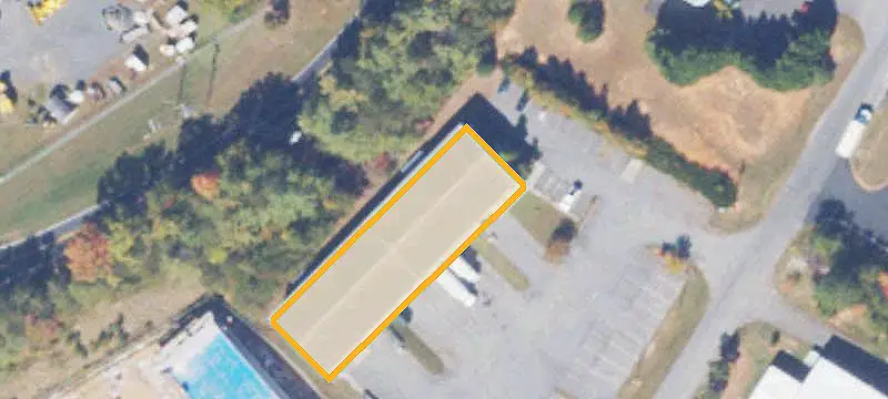 Paved-Parking Industrial Building
