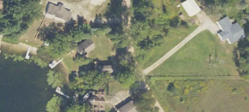 Waterfront Land with Pole Barn