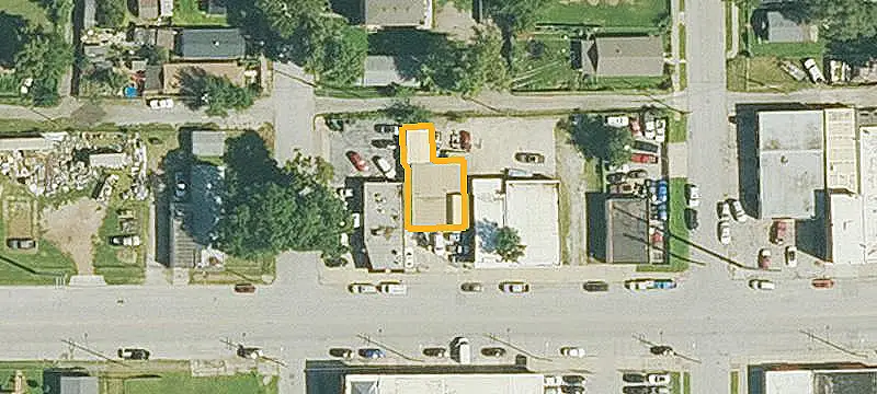 Mixed-Use Building with Fenced Parking