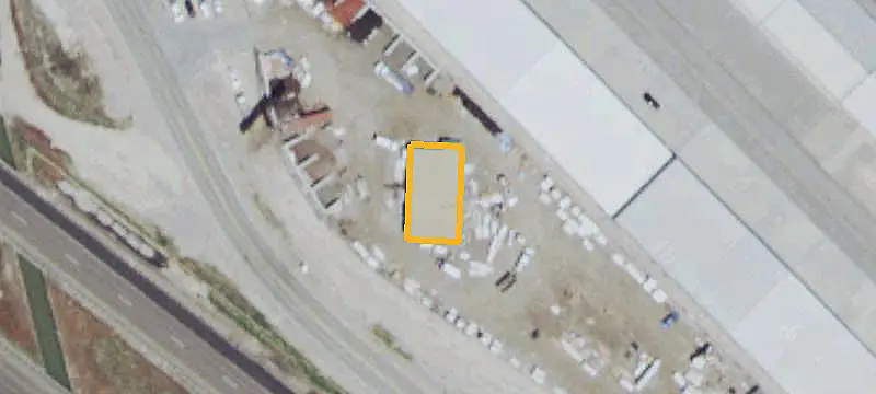 Fenced Commercial Land