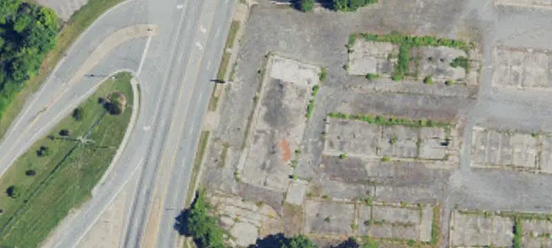 Fenced Industrial Land