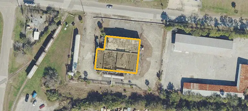 Fenced Commercial Land