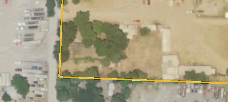 Fenced Commercial Land