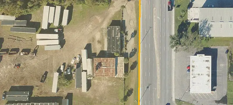 Secured-Yard Truck Terminal