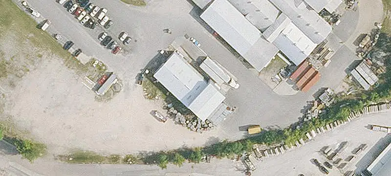 Light Industrial Warehouse with Covered Storage