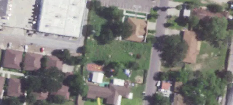 Fenced Commercial Lot
