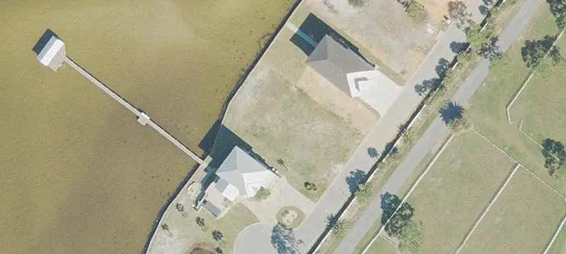 Cleared Bayfront Land