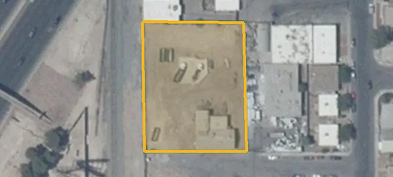 Fenced Warehouse Yard