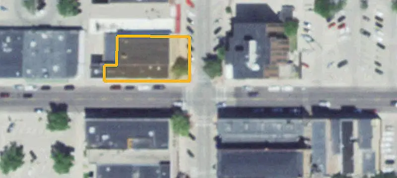 Downtown Storefront with New Roof