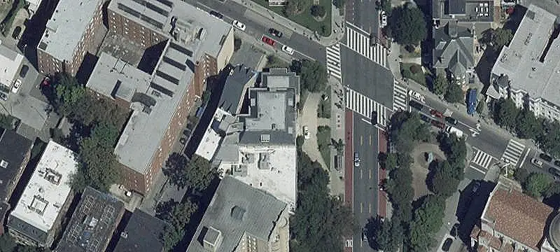 Three-Story School Building